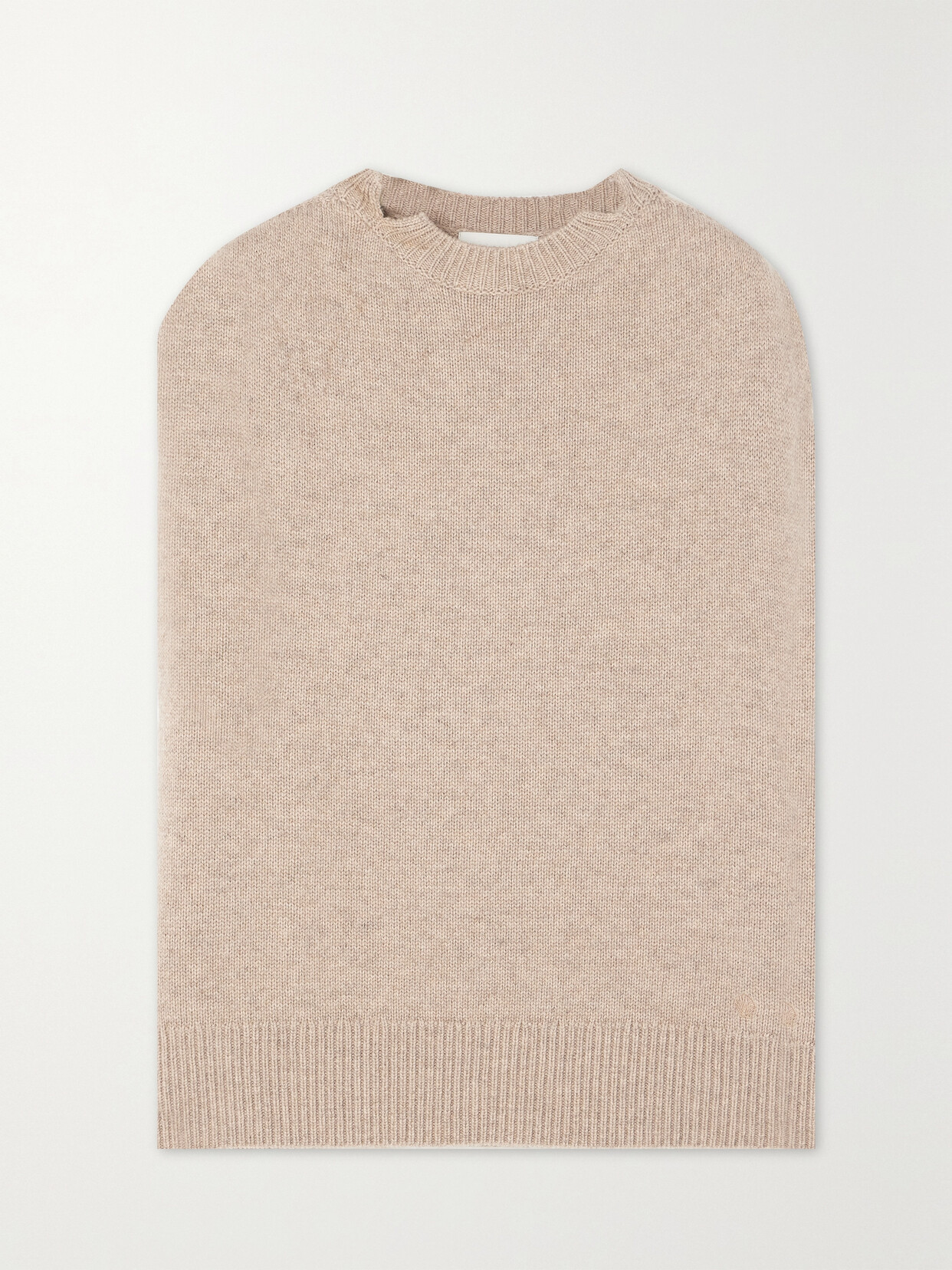 LOULOU STUDIO + Net Sustain Sagar Wool And Cashmere-blend Sweater - Neutrals
