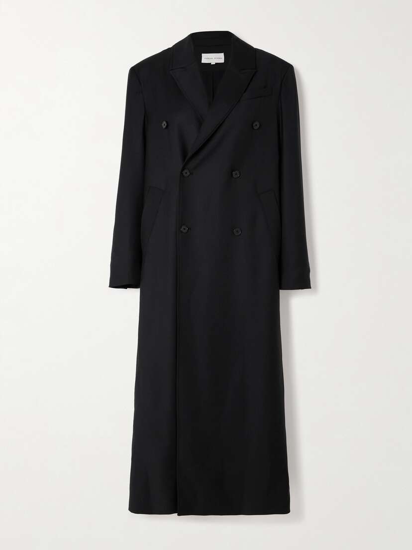 Loulou de Saison Maisun Oversized Double-breasted Wool Coat - x large