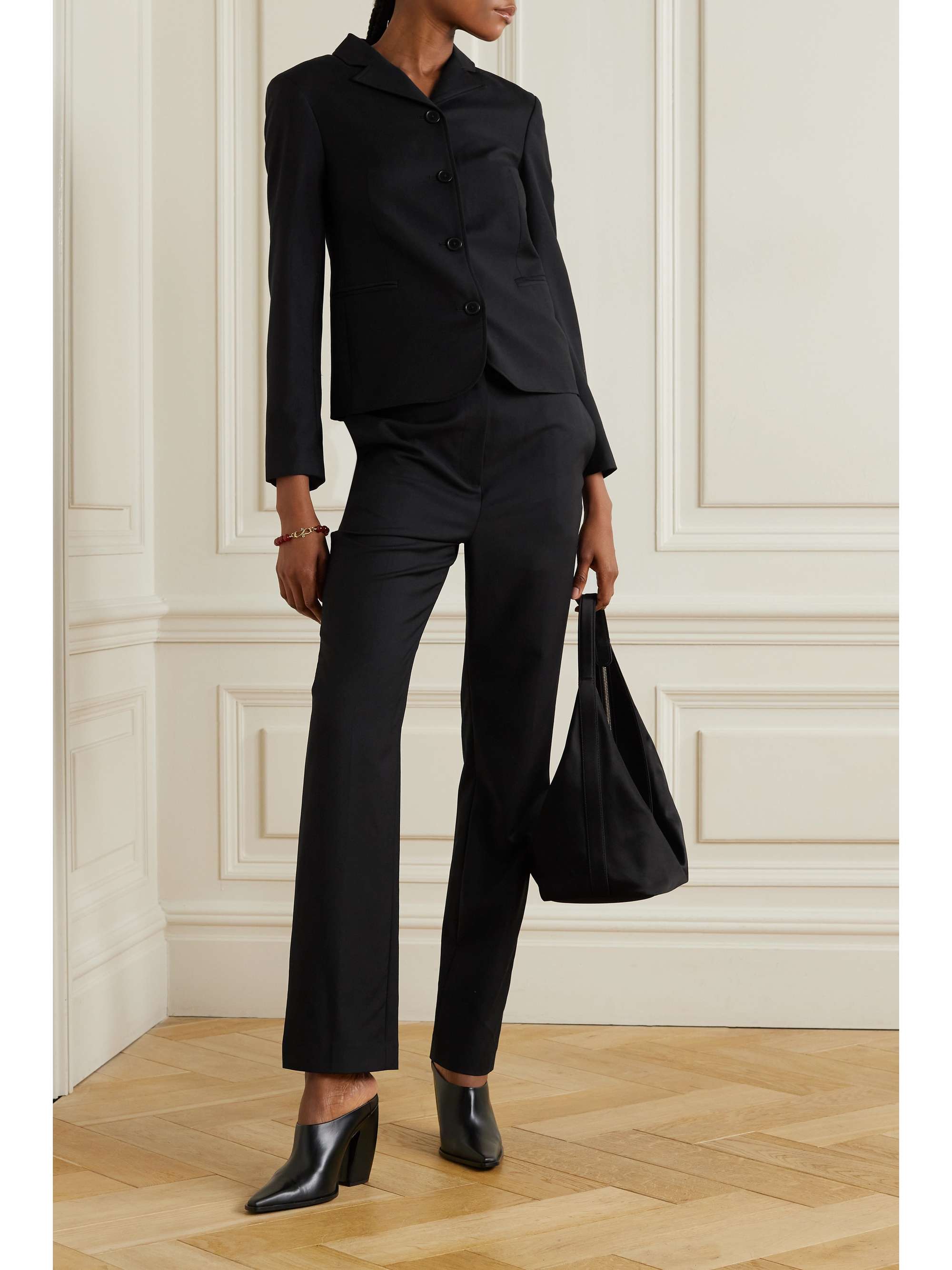 Marnie wool twill blazer