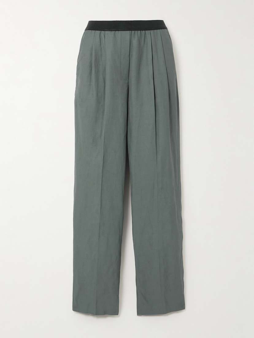 Loulou de Saison Takaroa Wide-leg Twill Pants