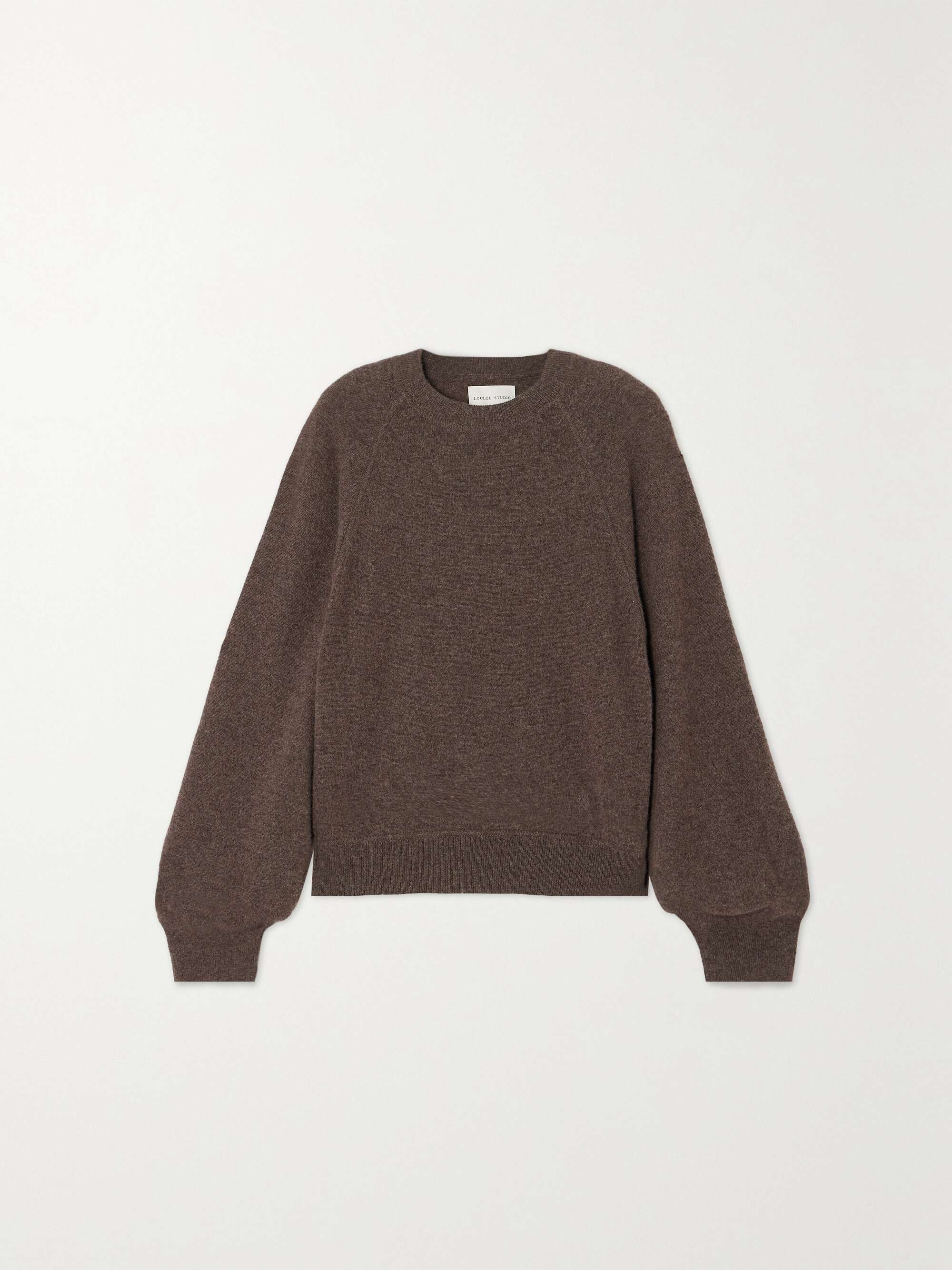 LOULOU STUDIO Pemba mélange cashmere sweater | NET-A-PORTER