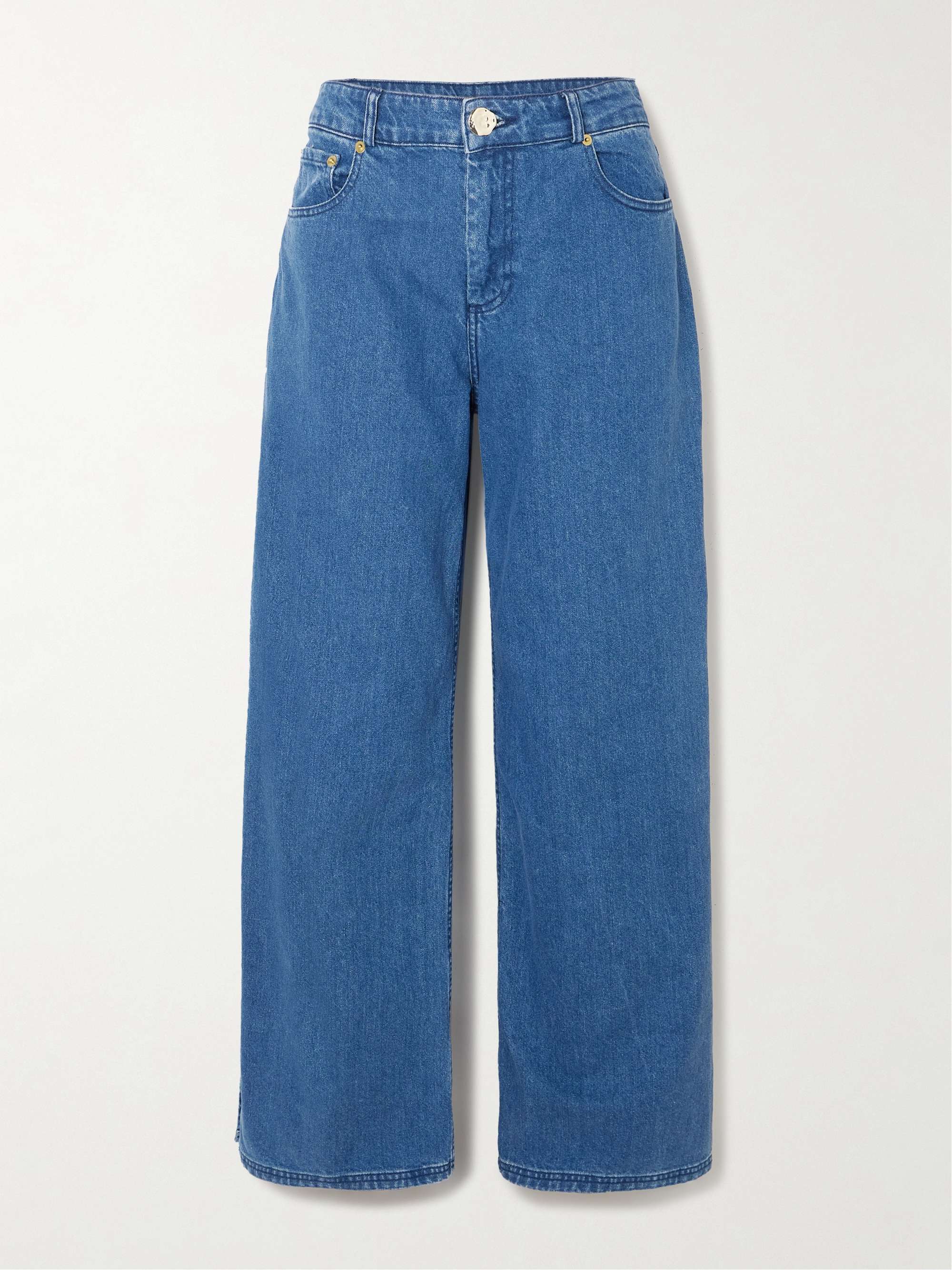 MOTHER OF PEARL High-rise recycled boyfriend jeans | NET-A-PORTER