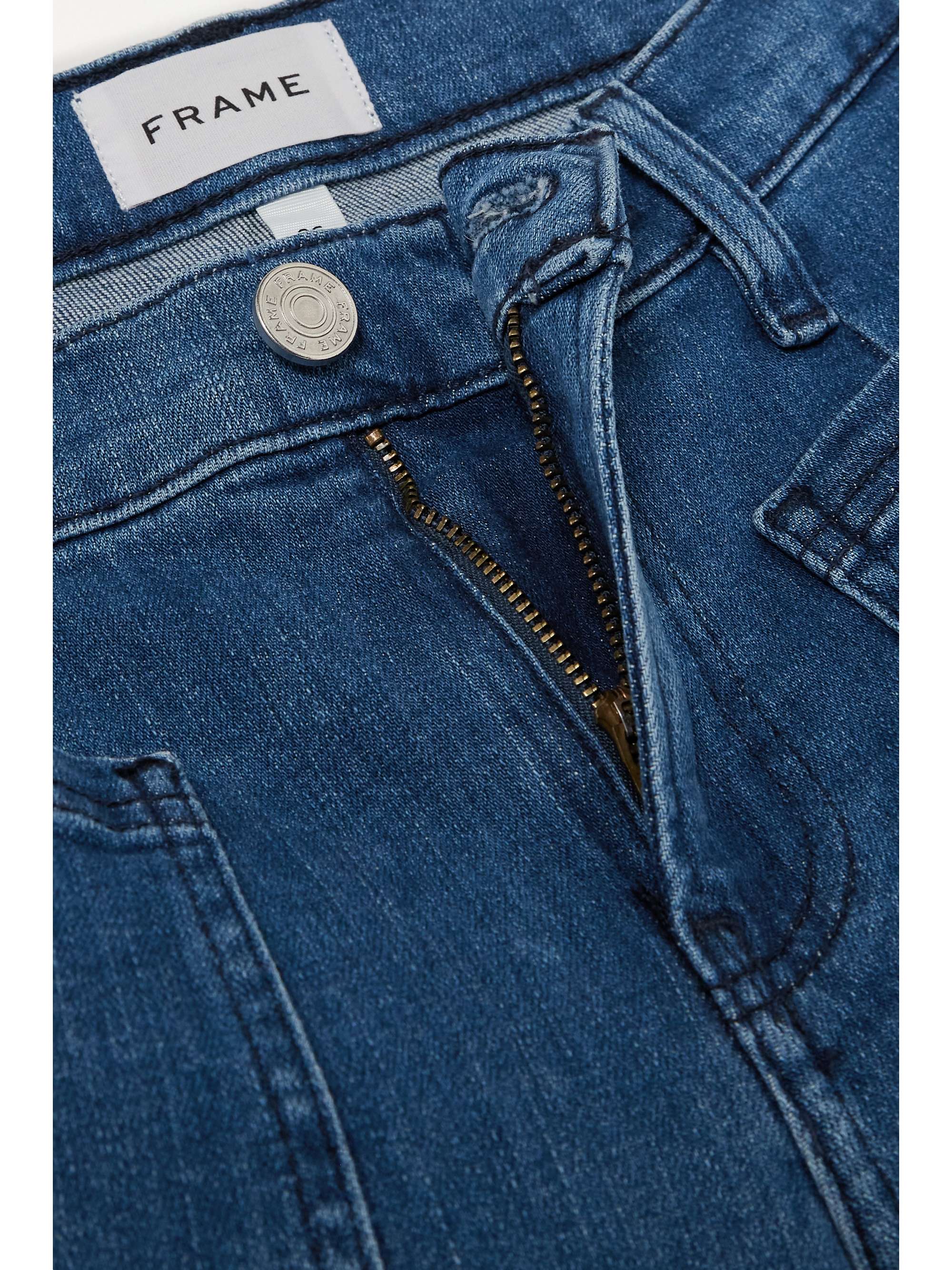 FRAME Le Bardot high-rise wide-leg jeans