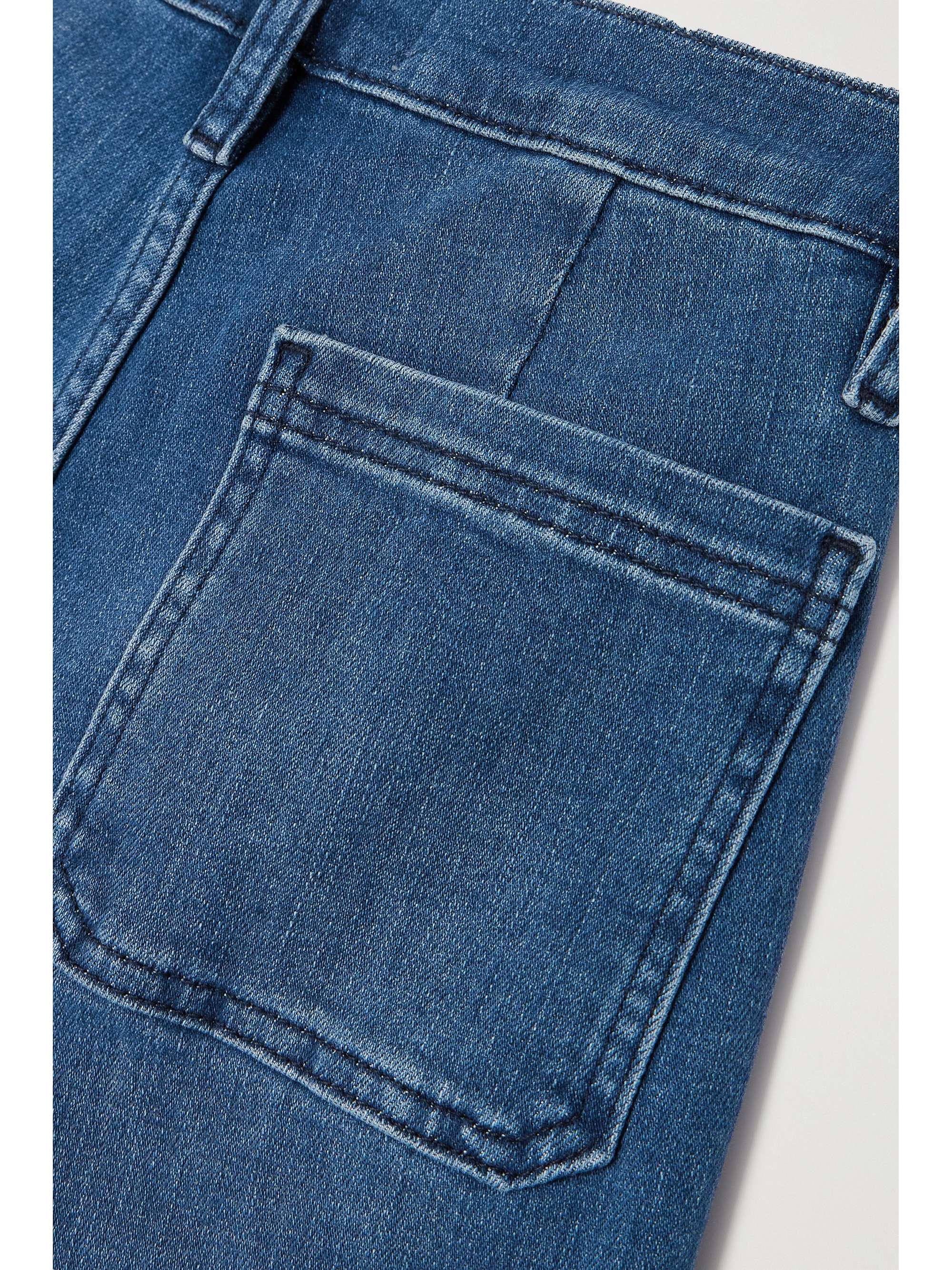 FRAME Le Bardot high-rise wide-leg jeans