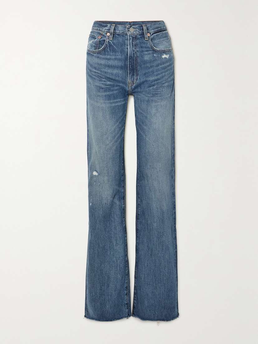 Denimist Dena High-rise Wide-leg Jeans