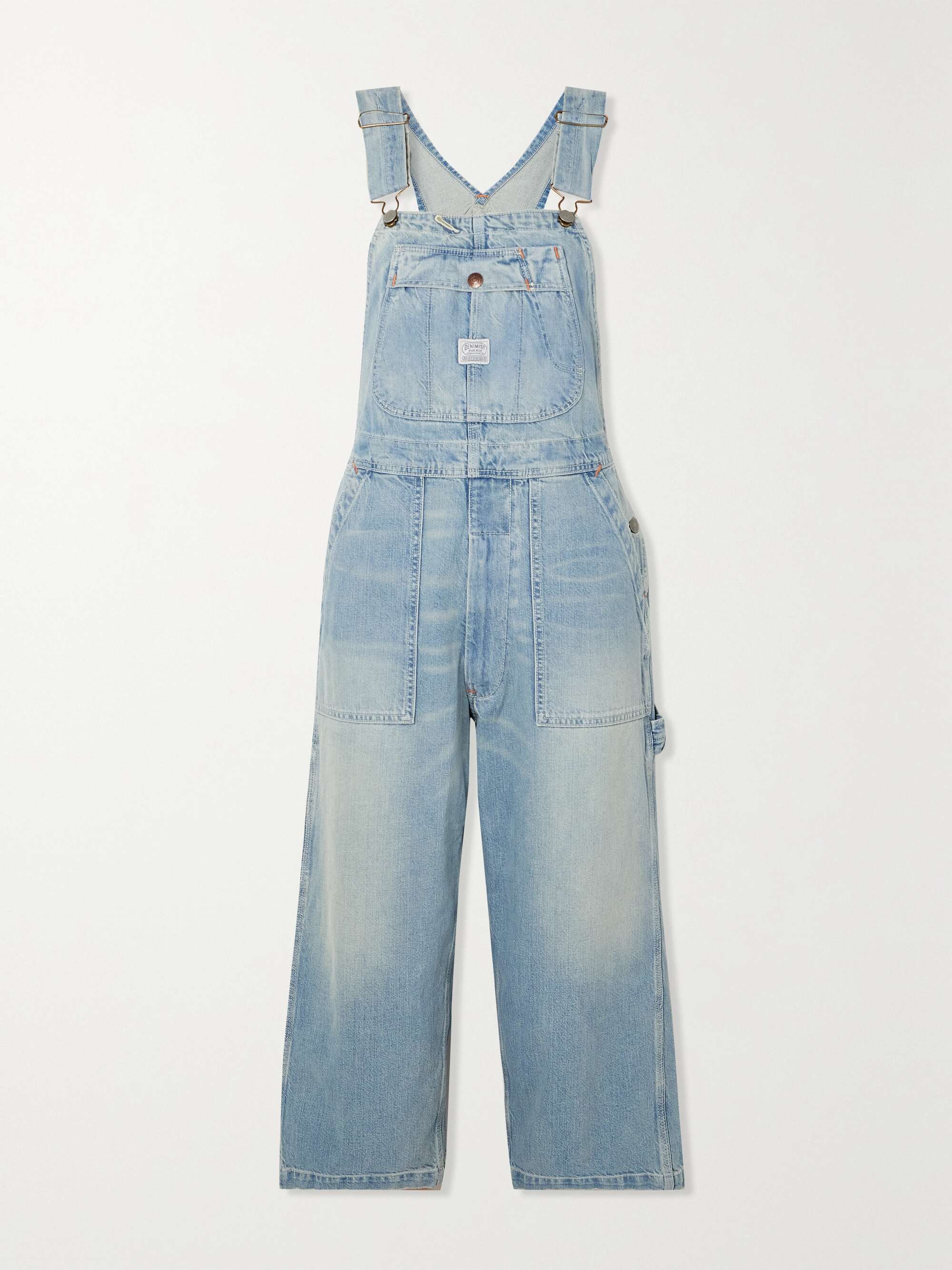 Denim overalls