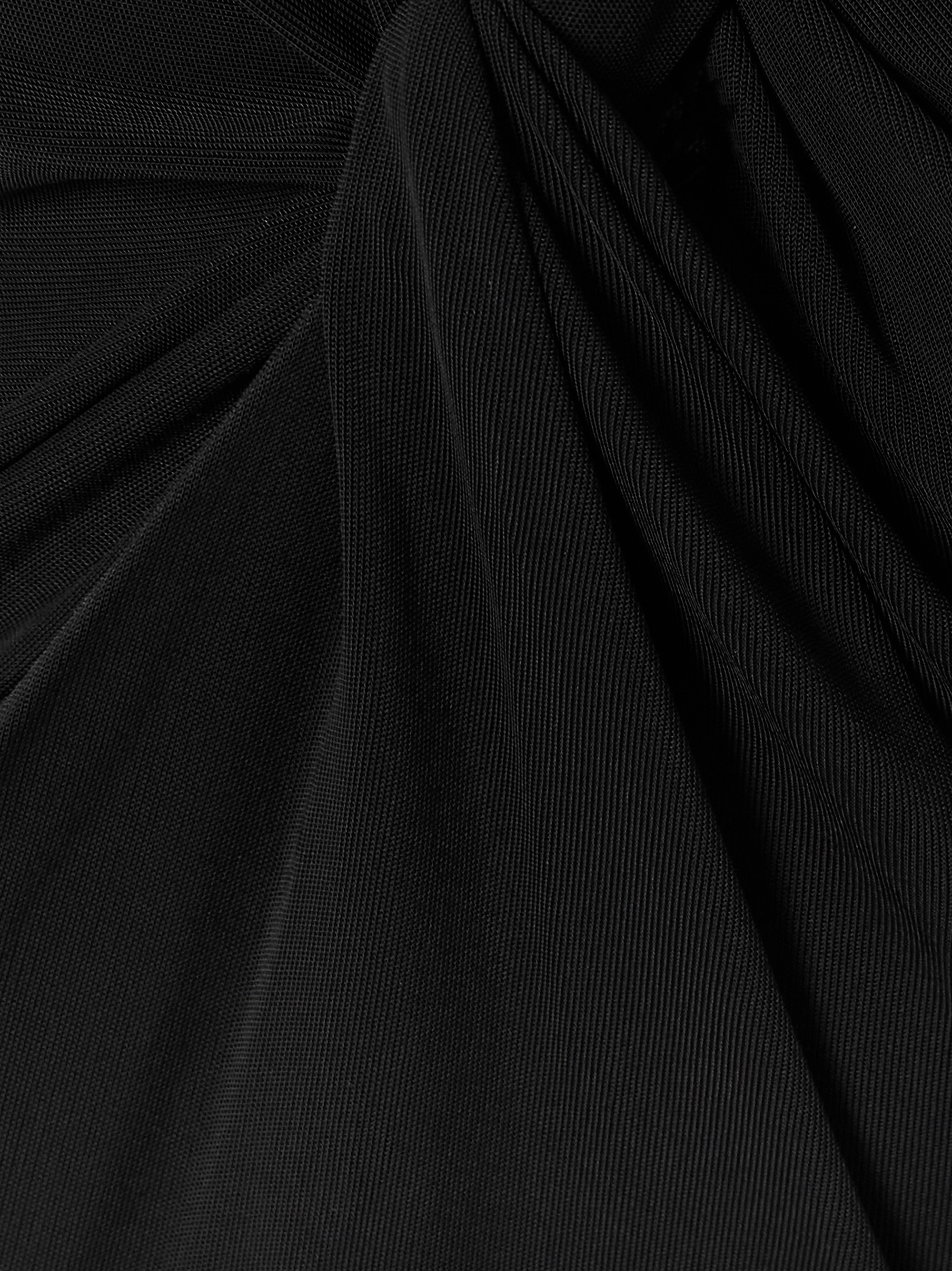 Victoria Beckham Twist-front cutout stretch-jersey gown thumbnail
