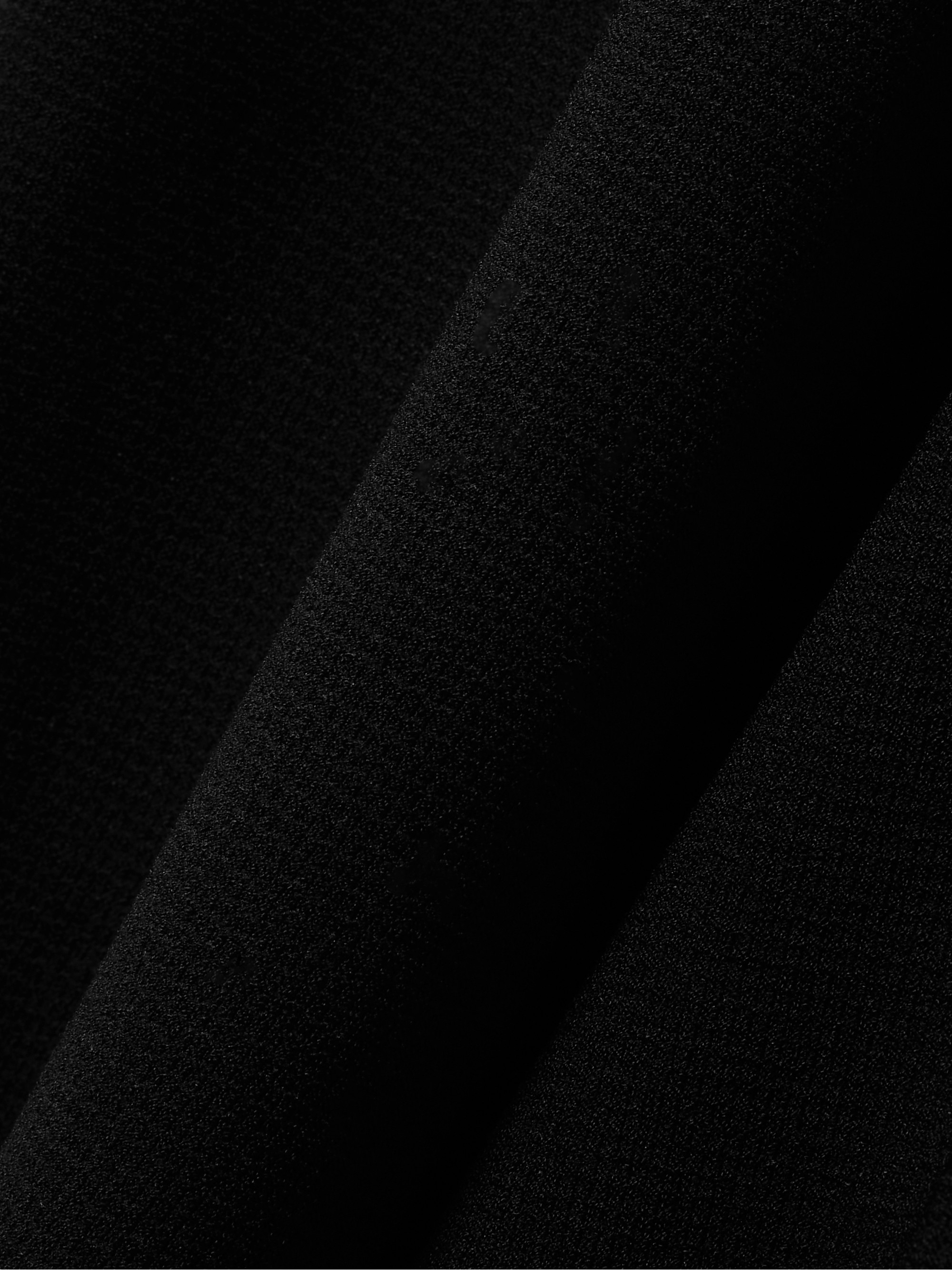 Victoria Beckham Cutout stretch-knit turtleneck gown thumbnail