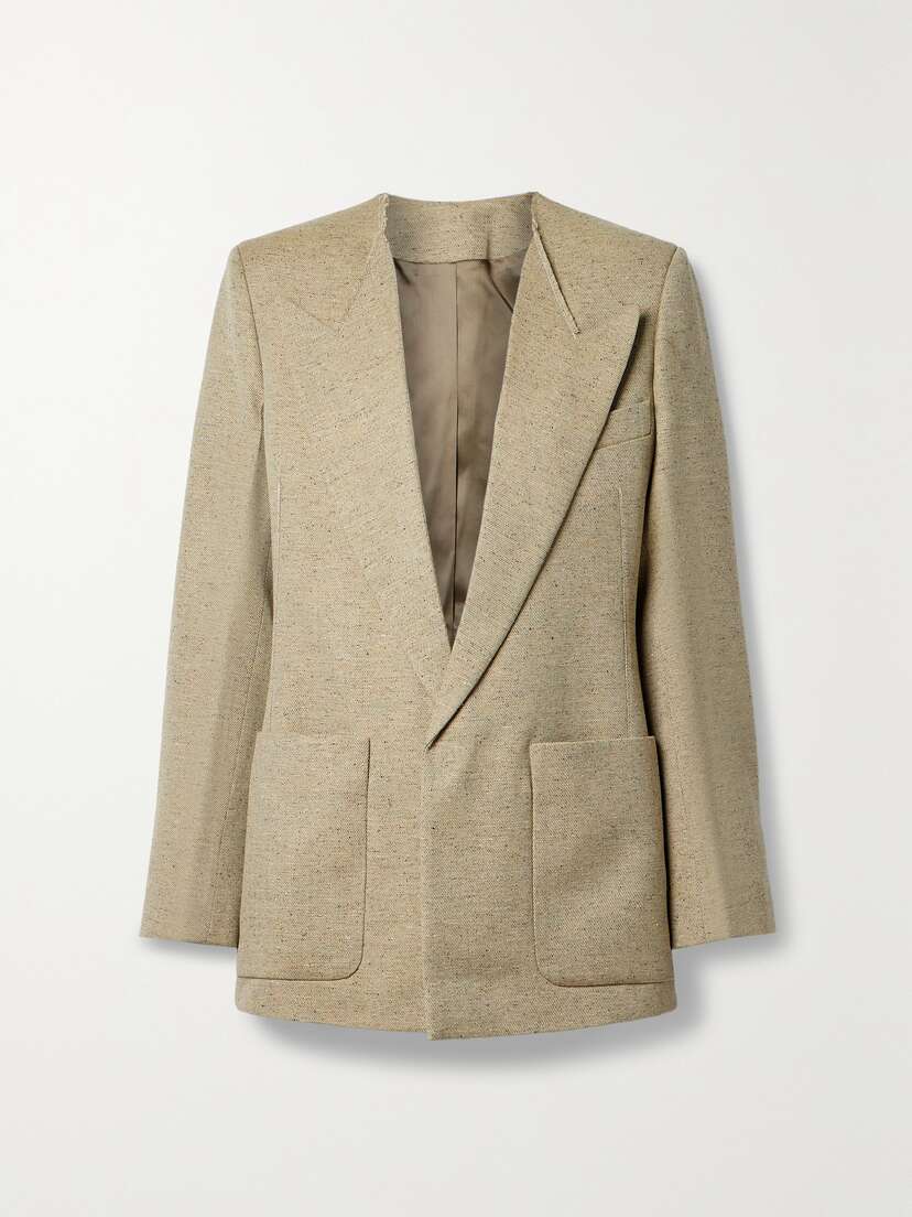 Victoria Beckham Wool-blend Twill Blazer