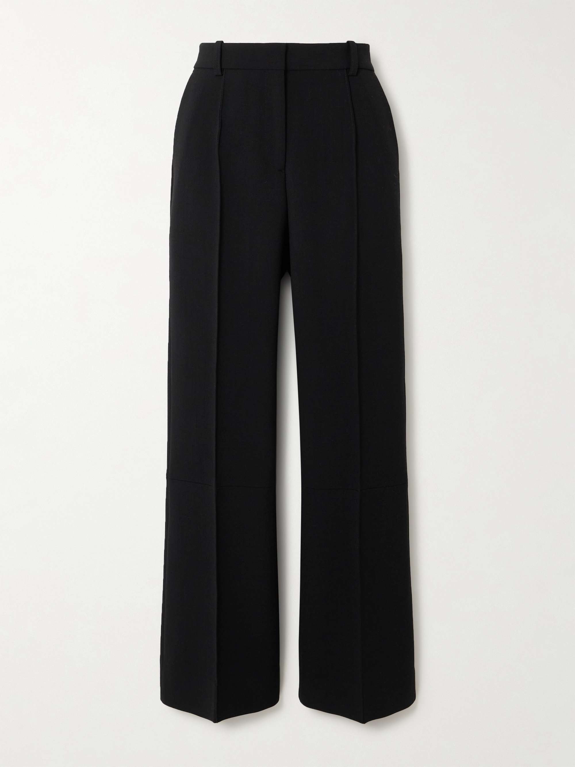 VICTORIA BECKHAM Cropped crepe bootcut pants | NET-A-PORTER