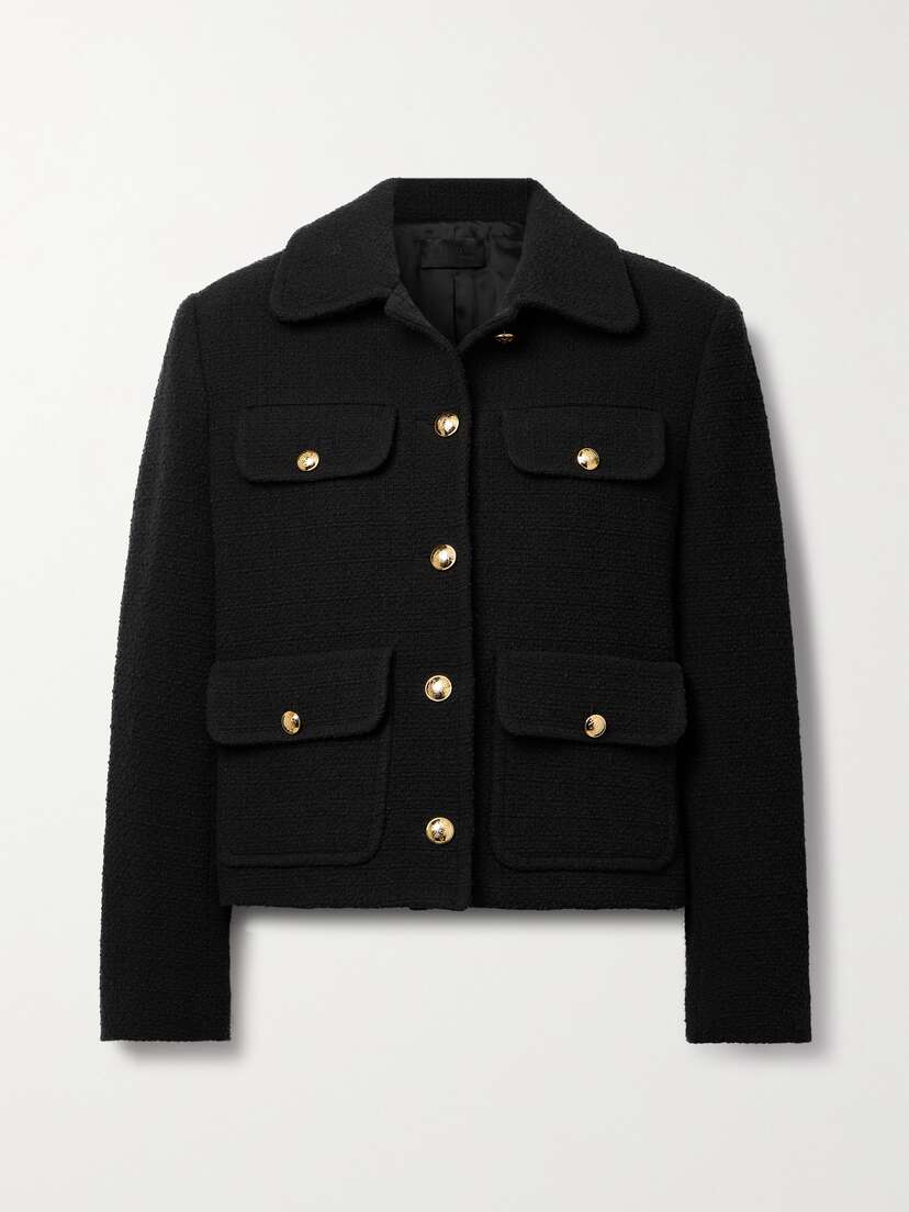 Nili Lotan Paloma Cotton-blend Tweed Jacket - x large