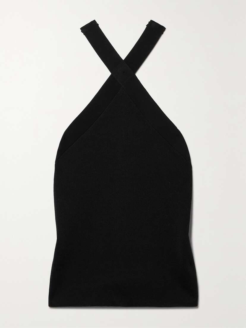 Nili Lotan Helena Knitted Halterneck Tank