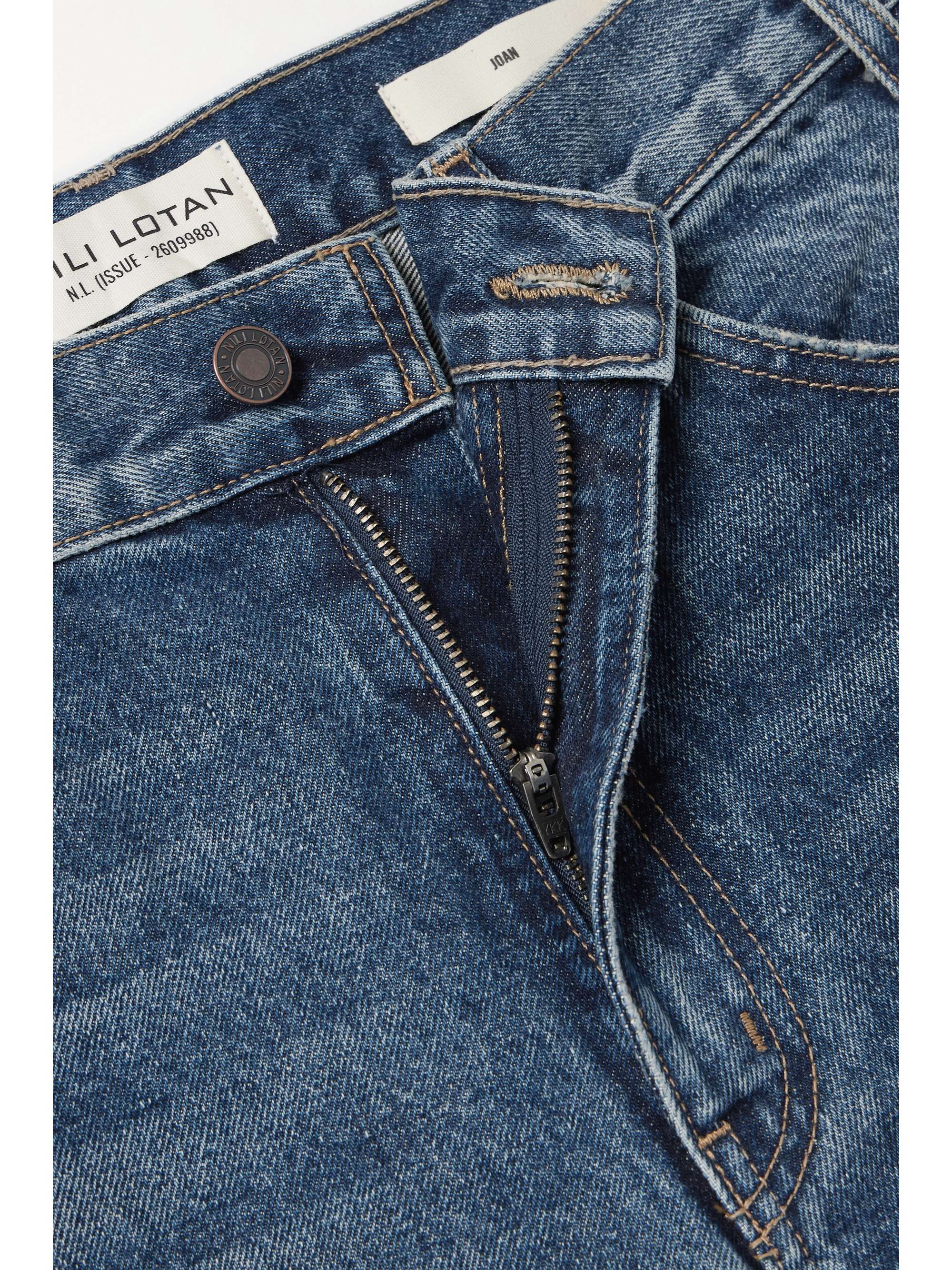 NILI LOTAN Joan high-rise straight-leg jeans