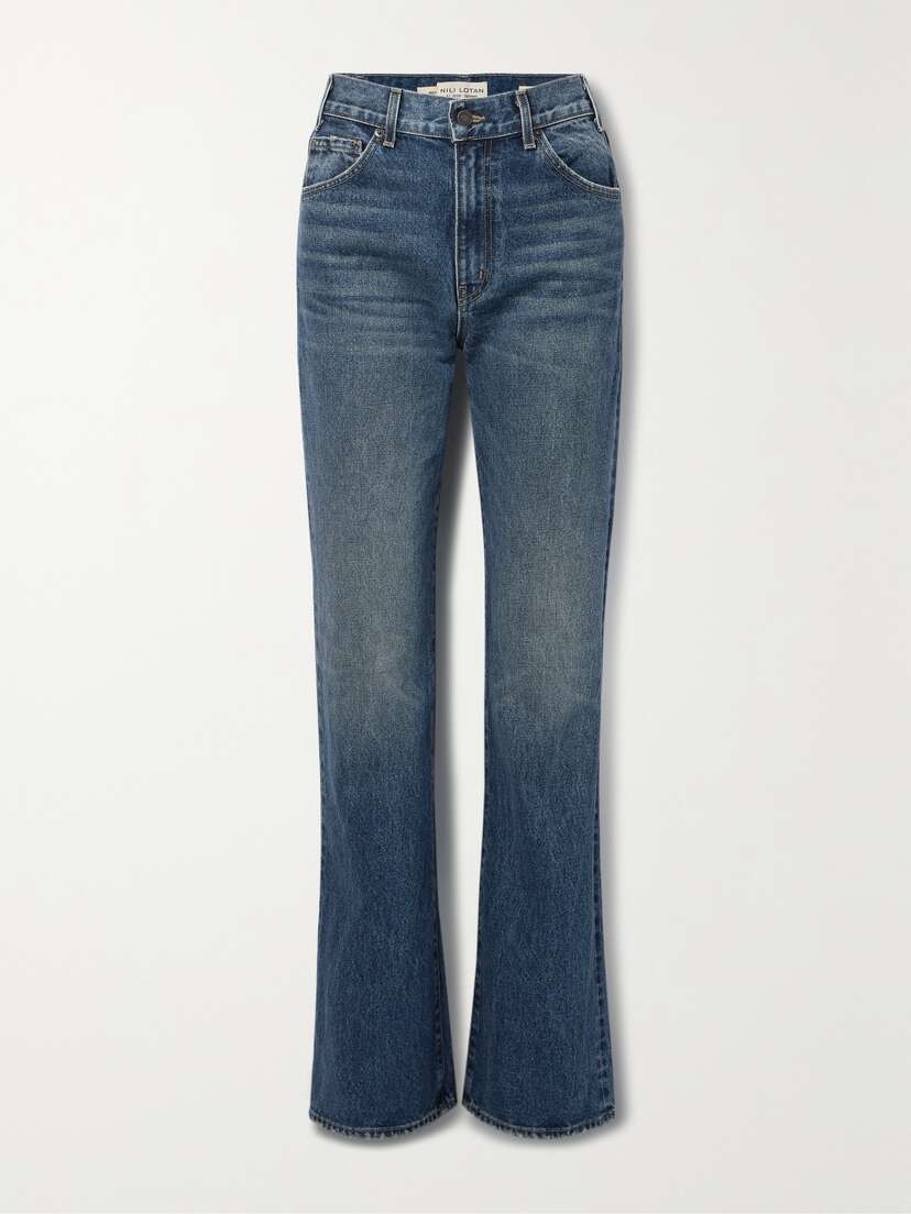 Nili Lotan Joan High-rise Straight-leg Jeans