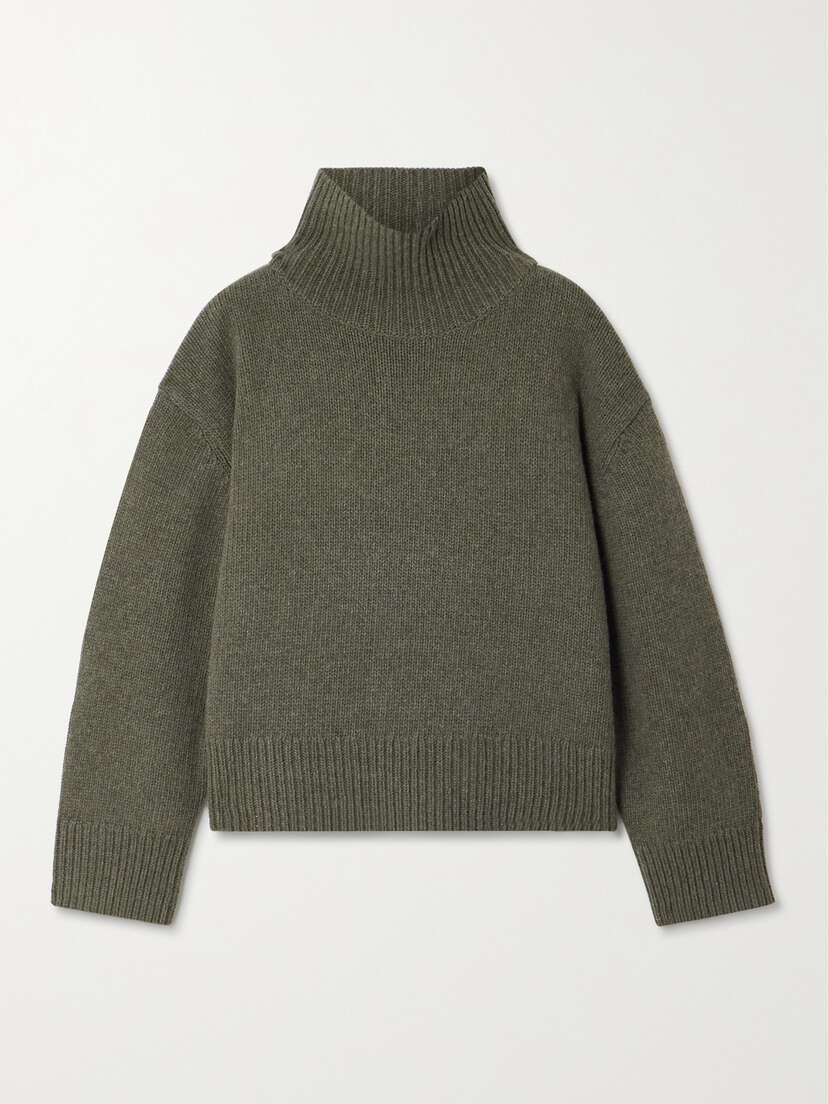Nili Lotan Omaira Wool Turtleneck Sweater