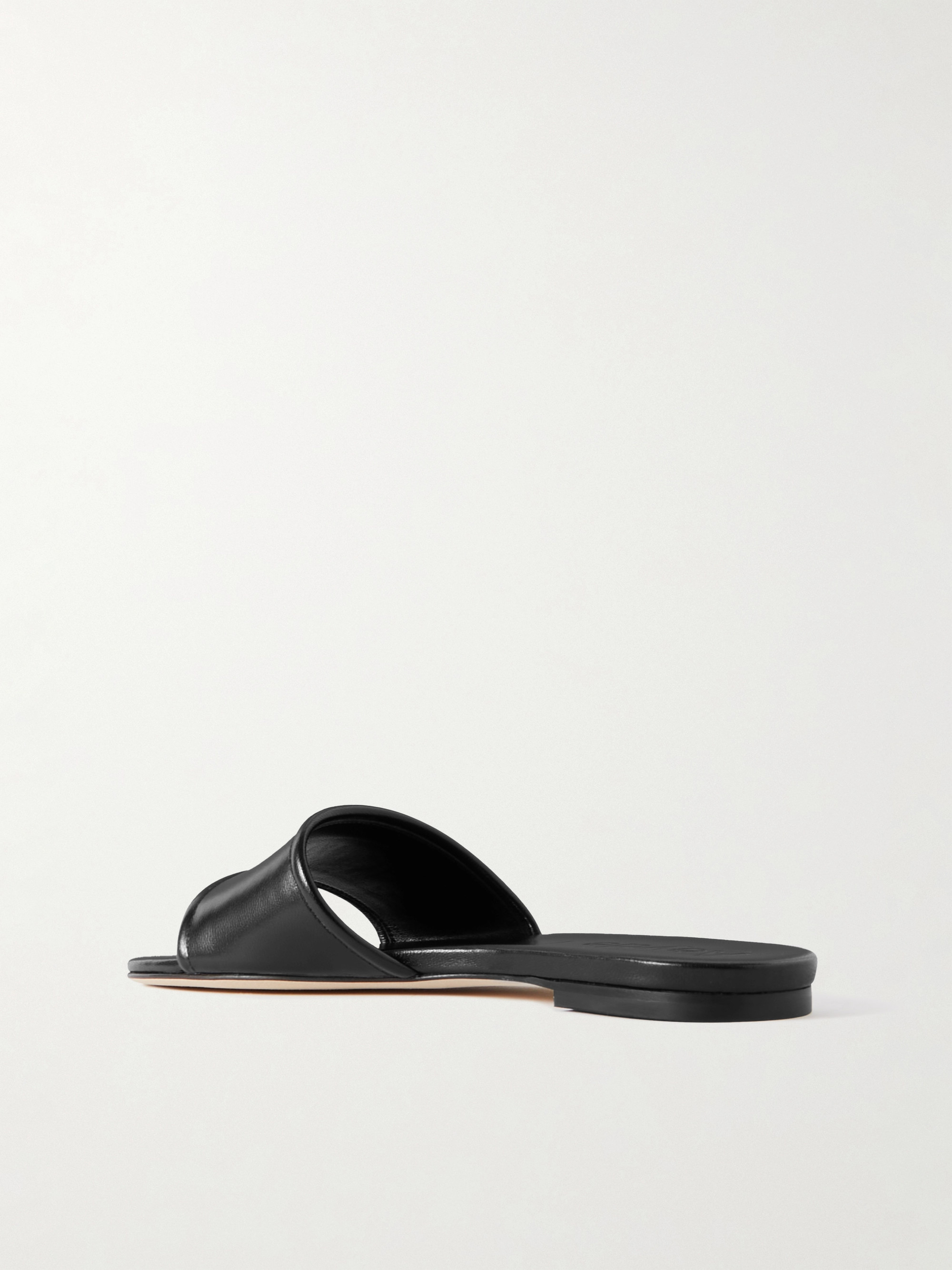 AEYDE Sumi leather slides thumbnail