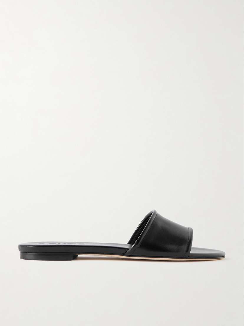 aeyde Sumi Leather Slides
