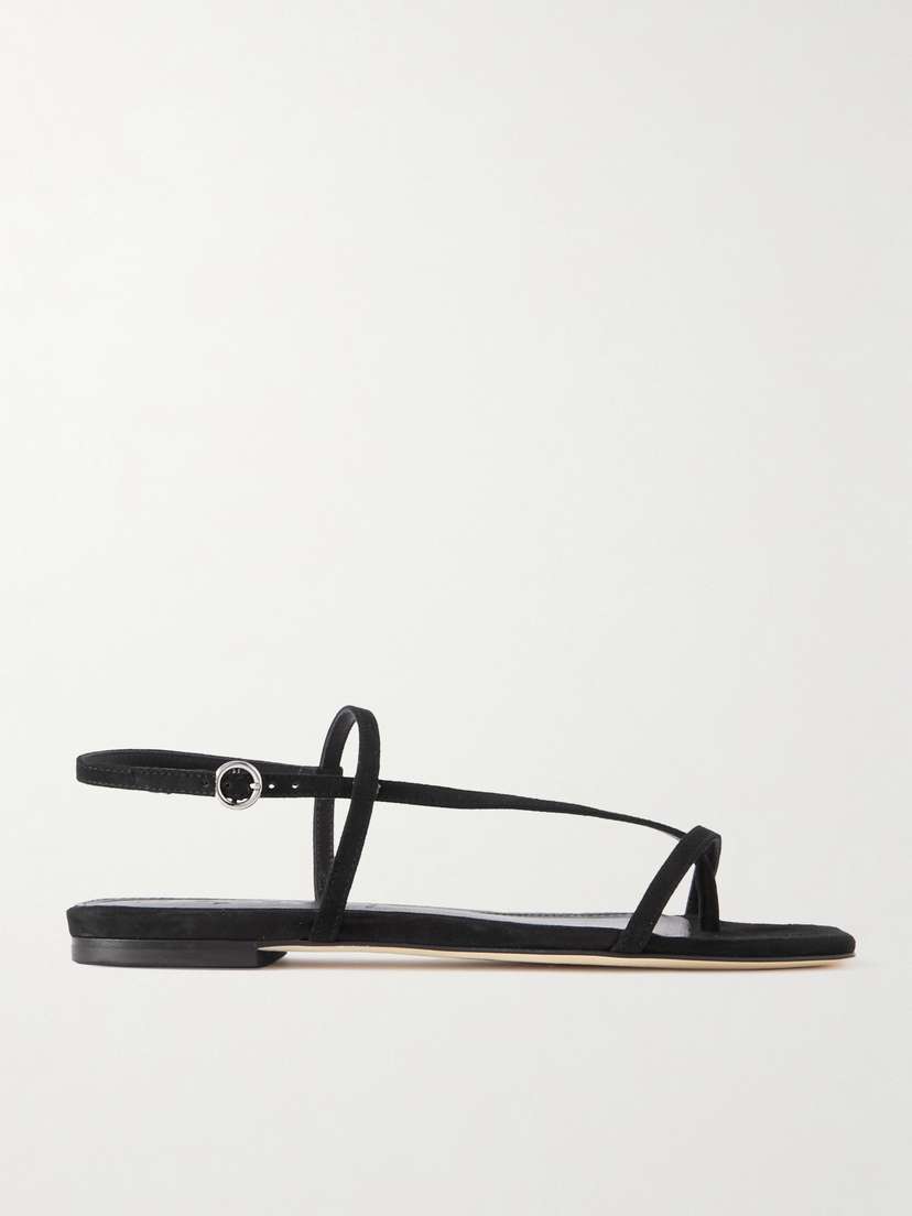 aeyde Ella Suede Sandals