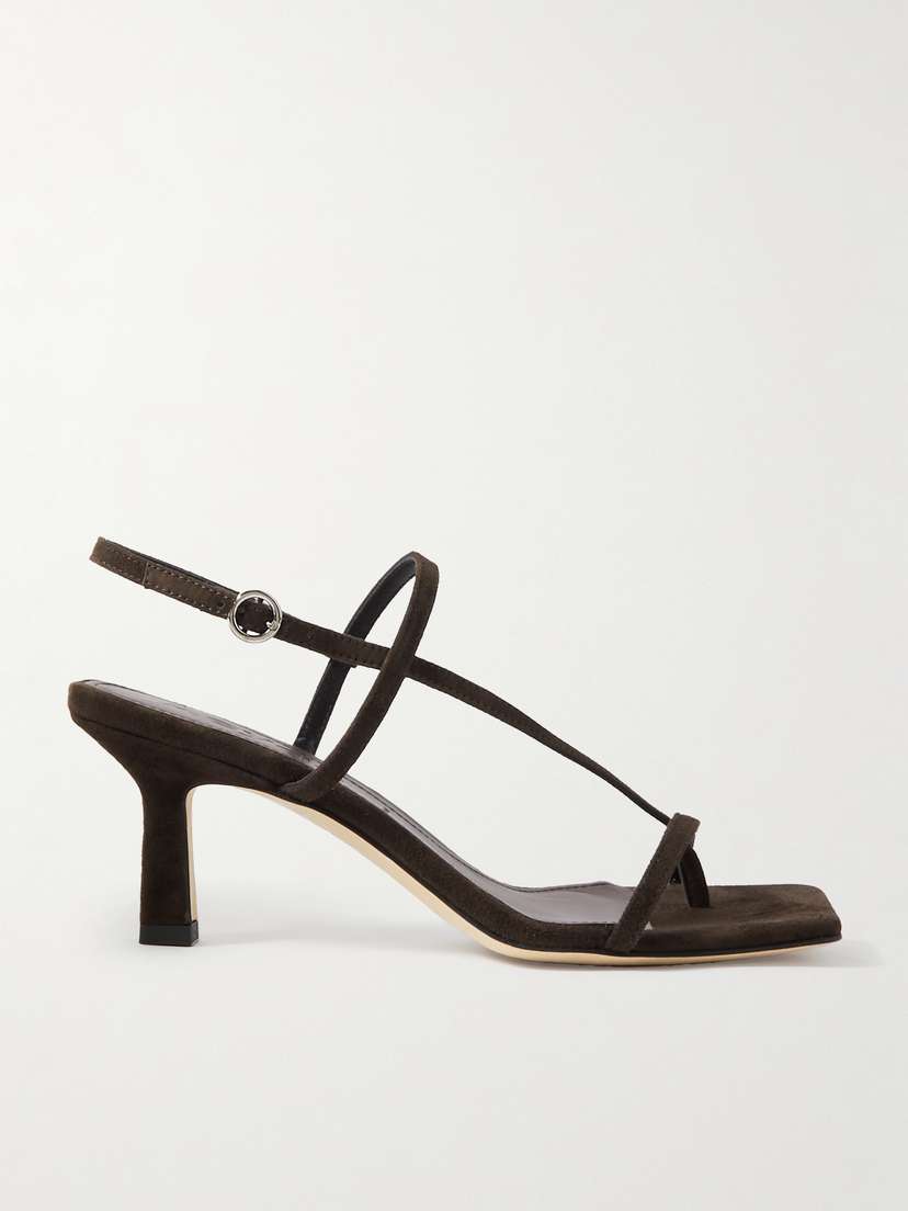 aeyde Elise Suede Sandals