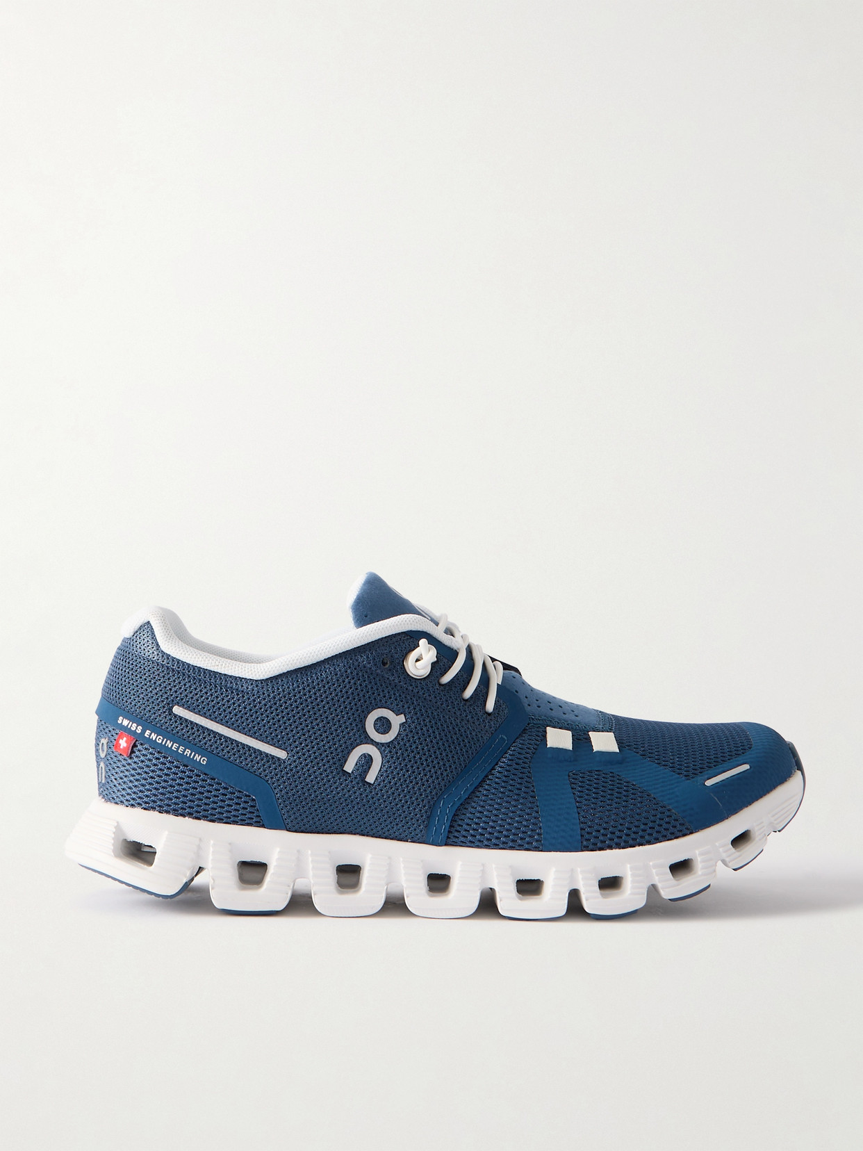 Shop On Cloud 5 Mesh Sneakers In Blue