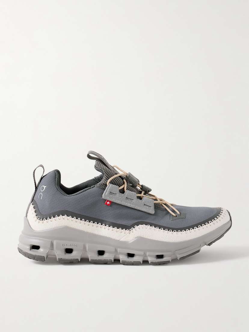 ON Cloudaway Vegan Suede, Mesh And Ripstop Sneakers - US6
