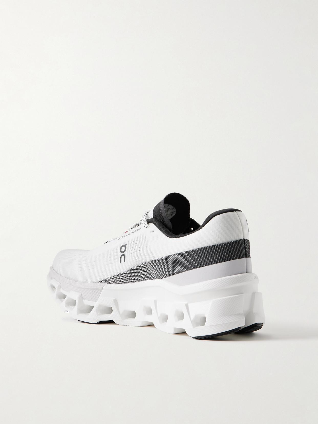 On White Cloudmster Sneakers In White