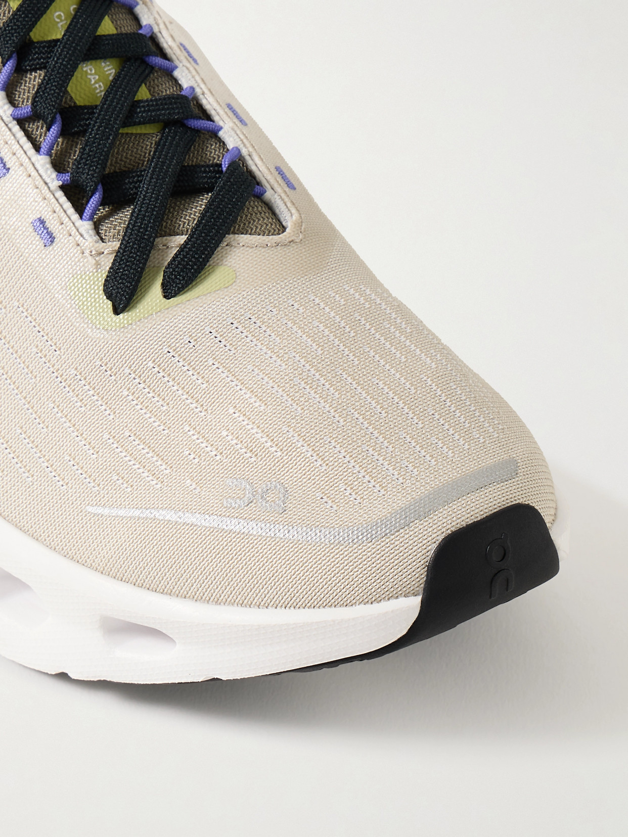 ON CLOUDSPARK RUBBER-TRIMMED RECYCLED-MESH SNEAKERS 