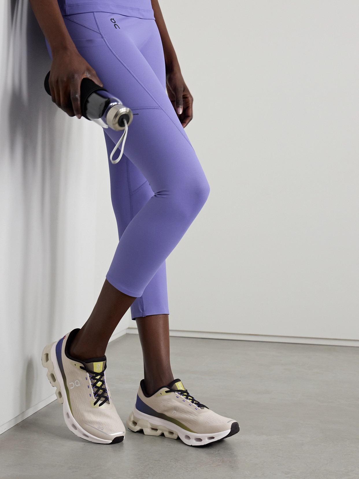 ON CLOUDSPARK RUBBER-TRIMMED RECYCLED-MESH SNEAKERS 