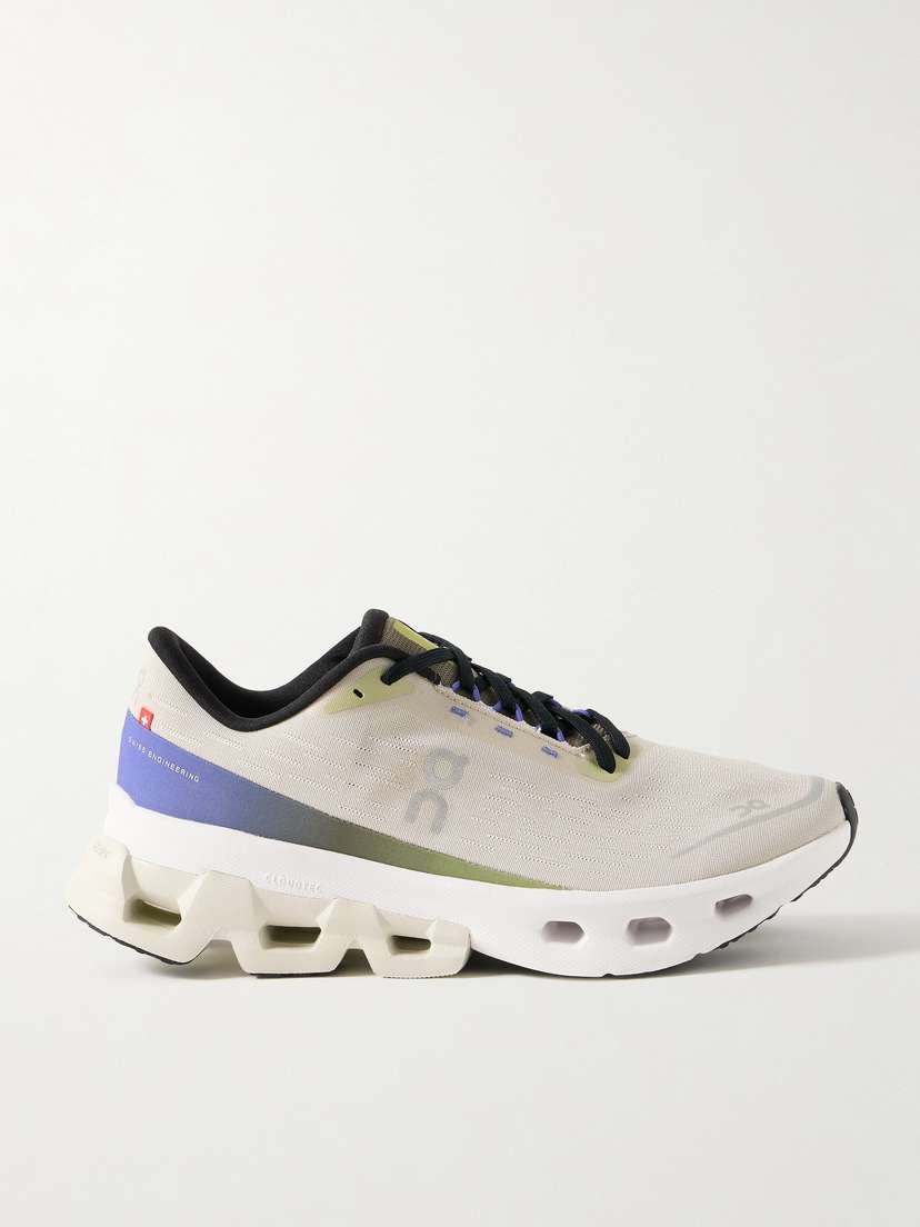 ON Cloudspark Rubber-trimmed Recycled-mesh Sneakers