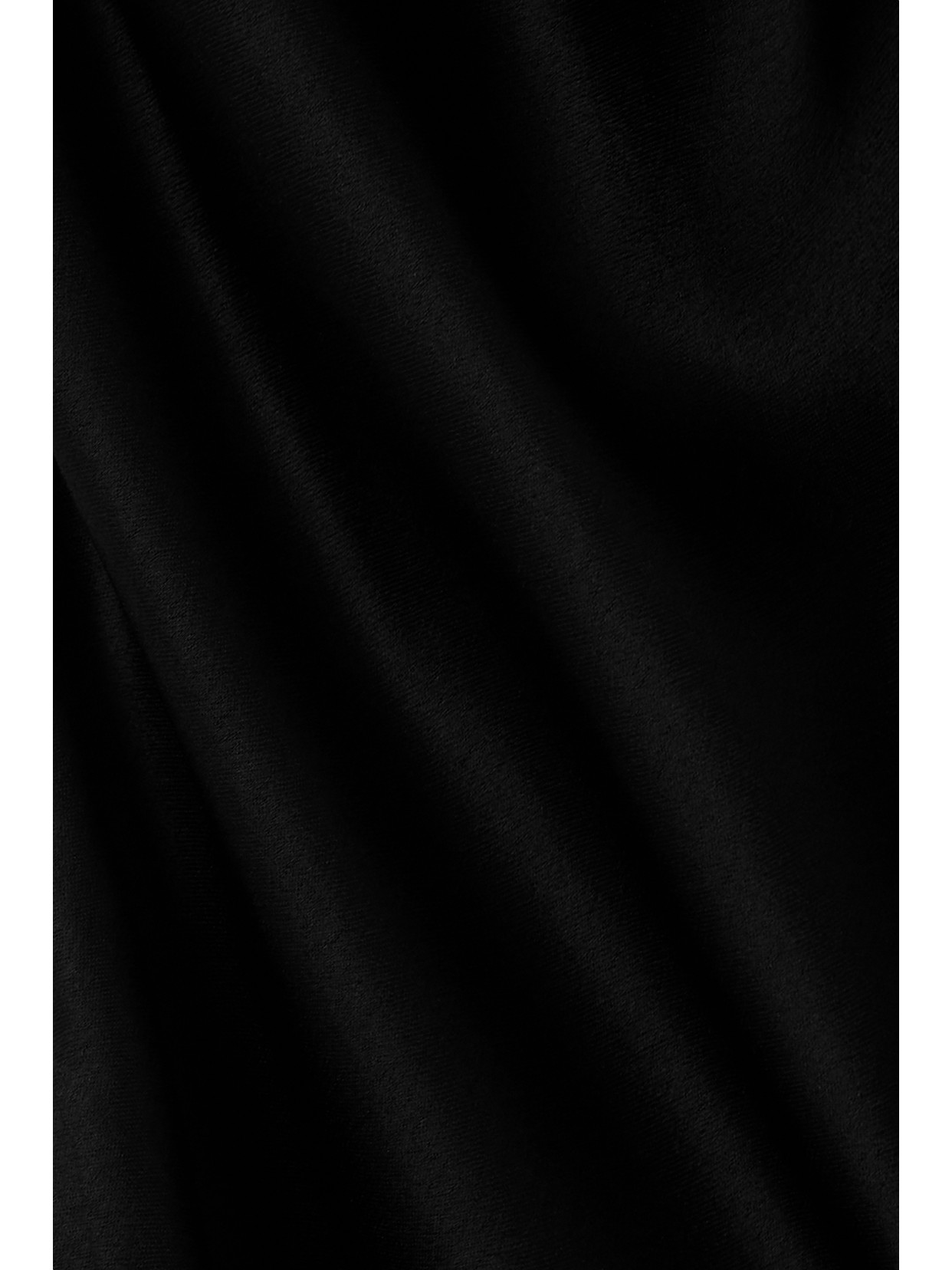 Matteau + Net Sustain Satin Halterneck Top In Black