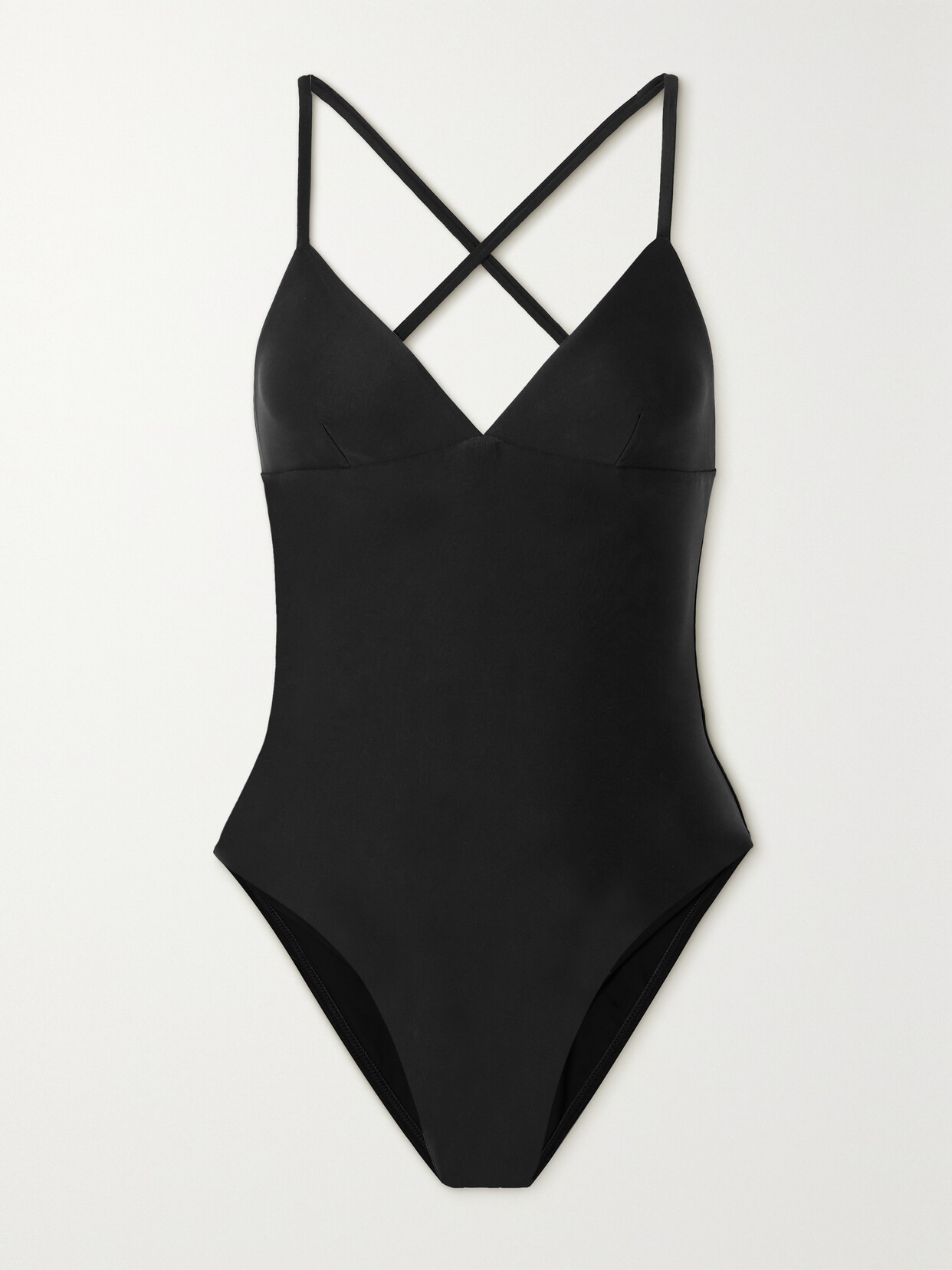 Matteau + Net Sustain Open-back Recycled Swimswuit In Black