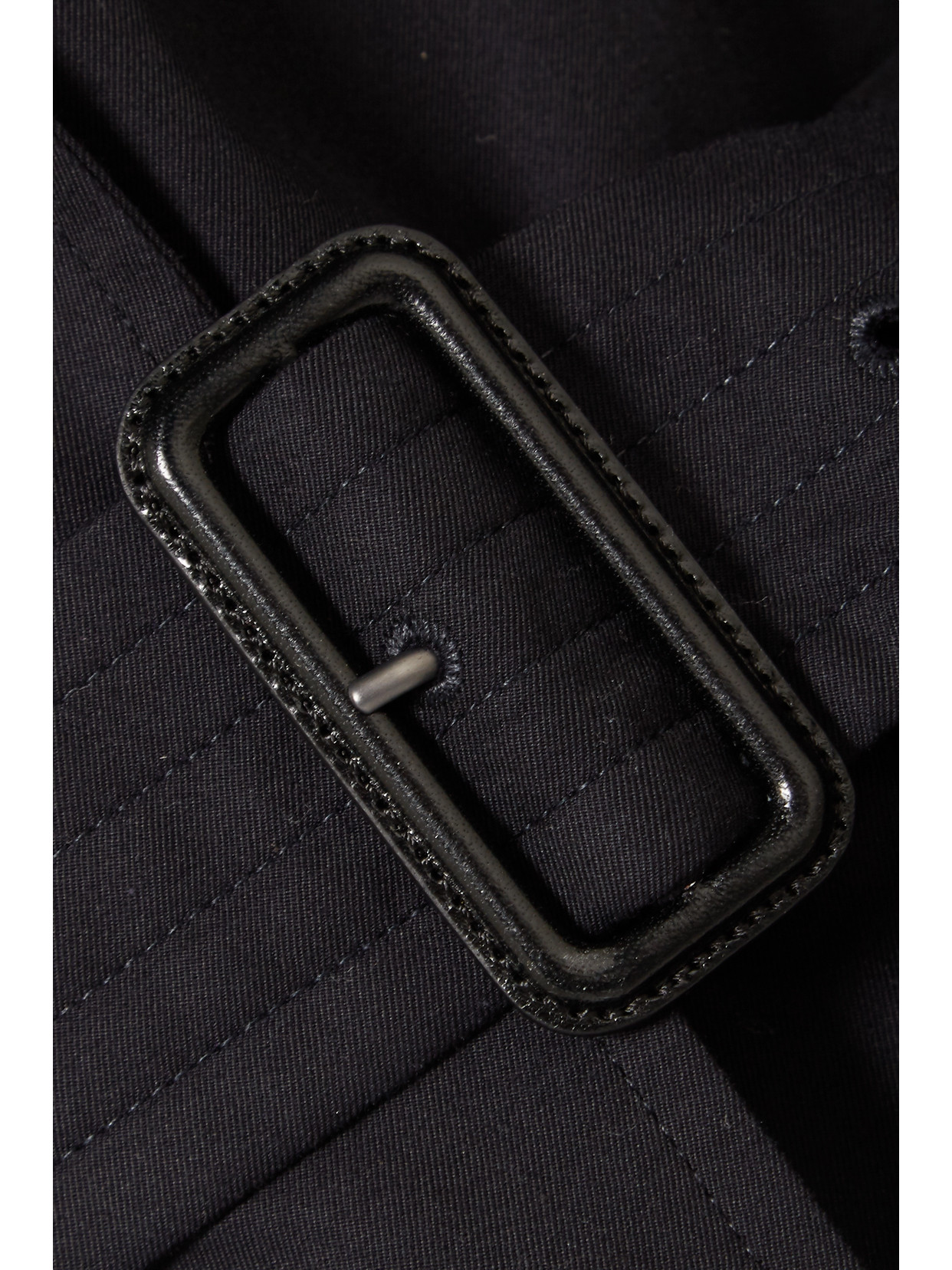 Kensington Long Organic Cotton-Gabardine Trench Coat
