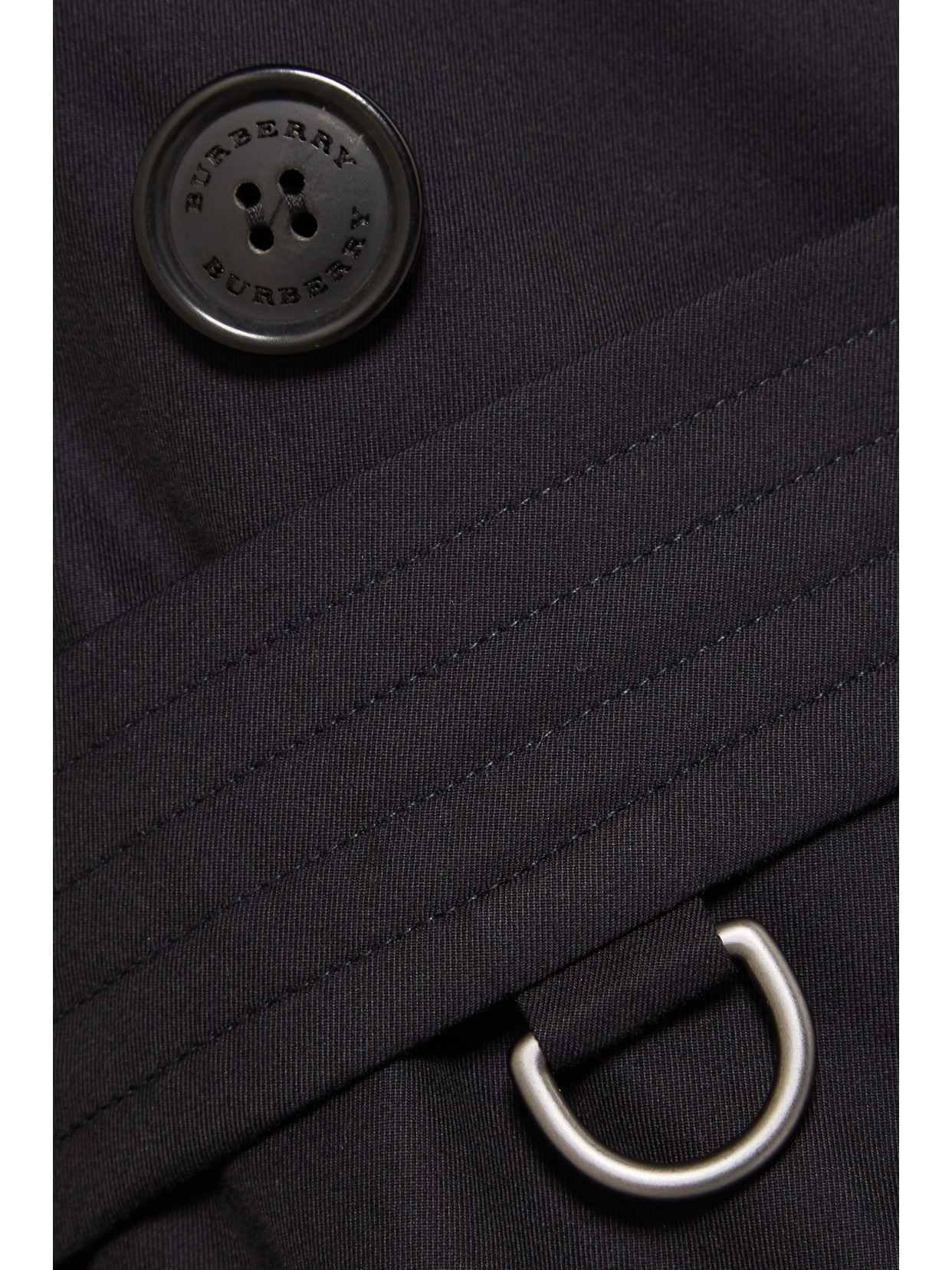 Kensington Long Organic Cotton-Gabardine Trench Coat