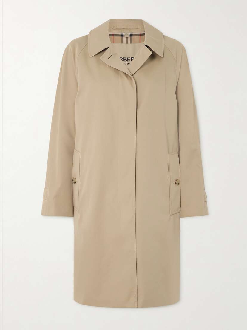 Burberry Camden Organic Cotton-gabardine Coat