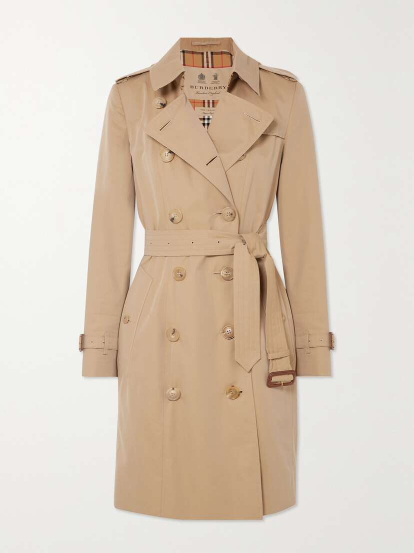 Burberry Chelsea Organic Cotton-gabardine Trench Coat