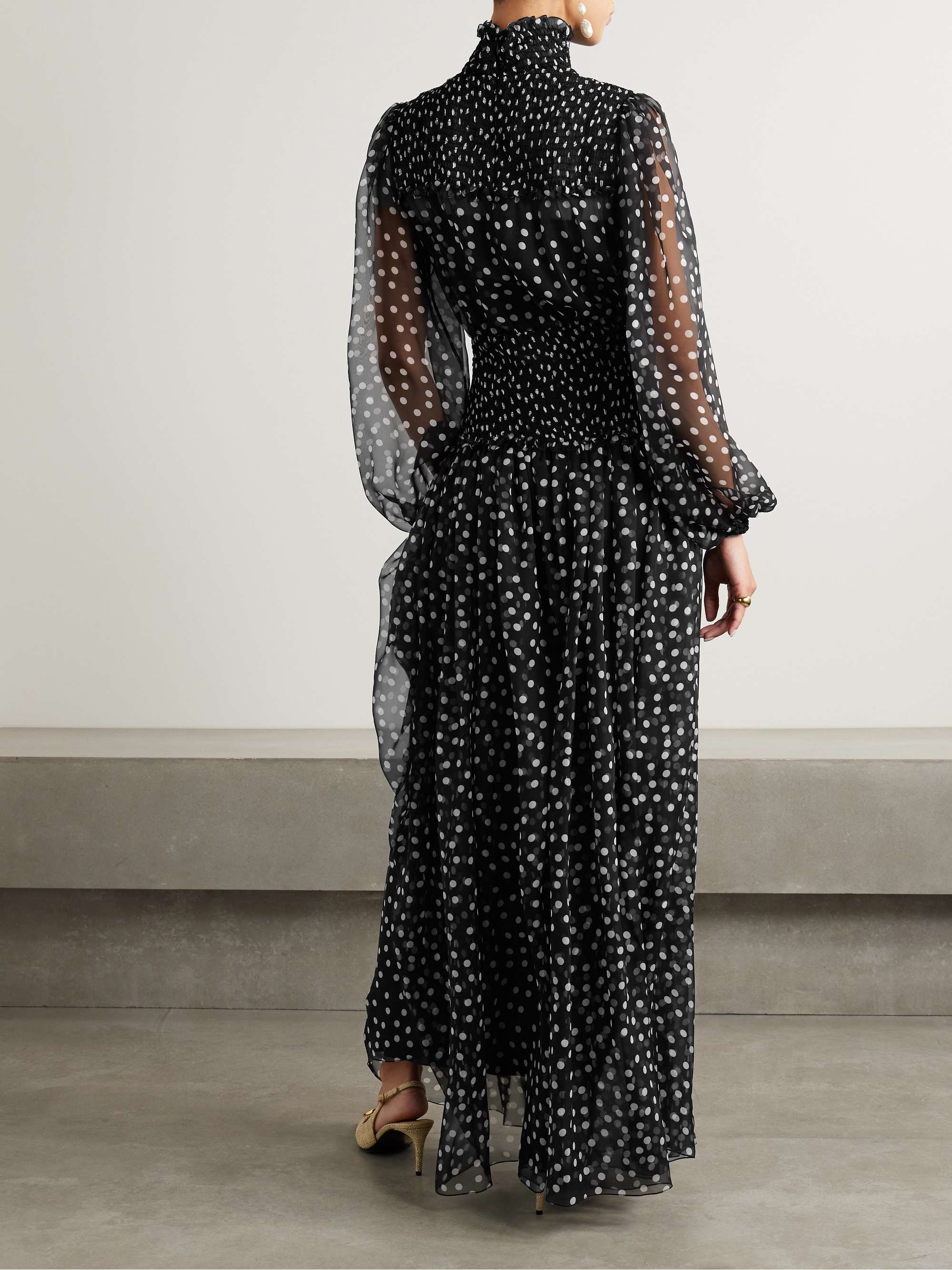 Georgette Tieband Dress October Field
