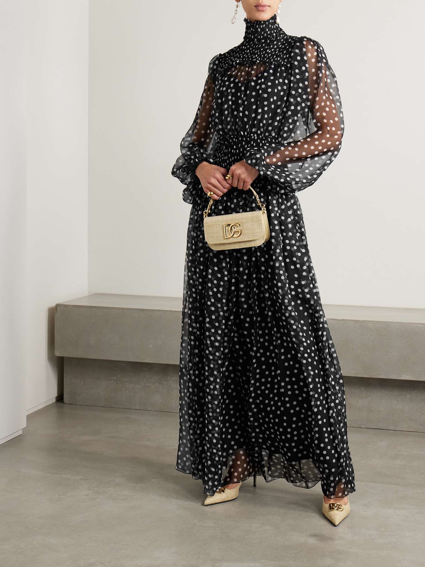 Georgette Silk Dress