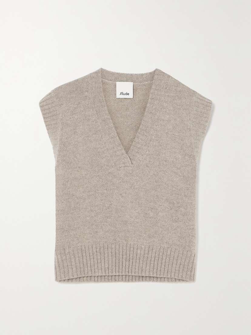 Allude Cashmere Vest - x large