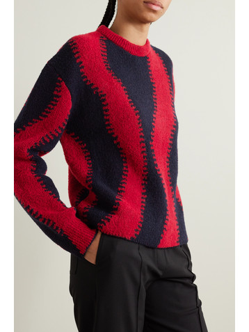 Loewe Wool-blend jacquard sweater