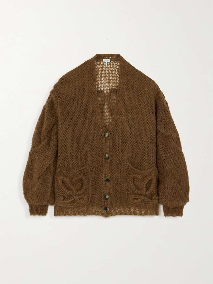 Loewe Oversized Mohair-blend Cardigan