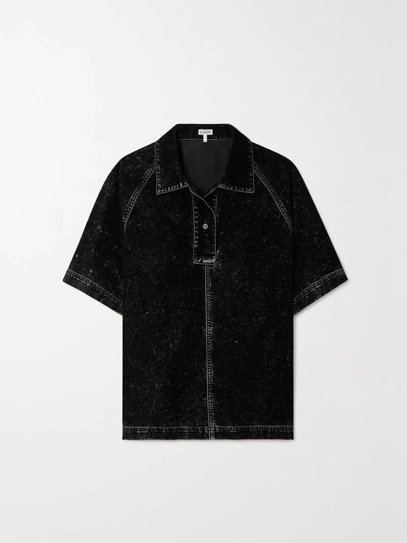 Loewe Cotton-blend Polo Shirt