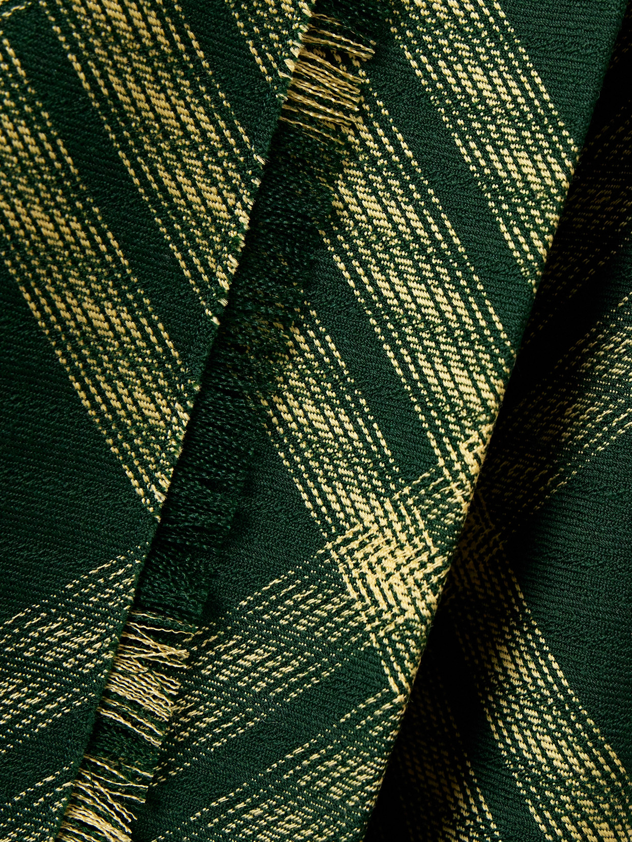 Burberry Maxi Kilt With Check Pattern In Yellow