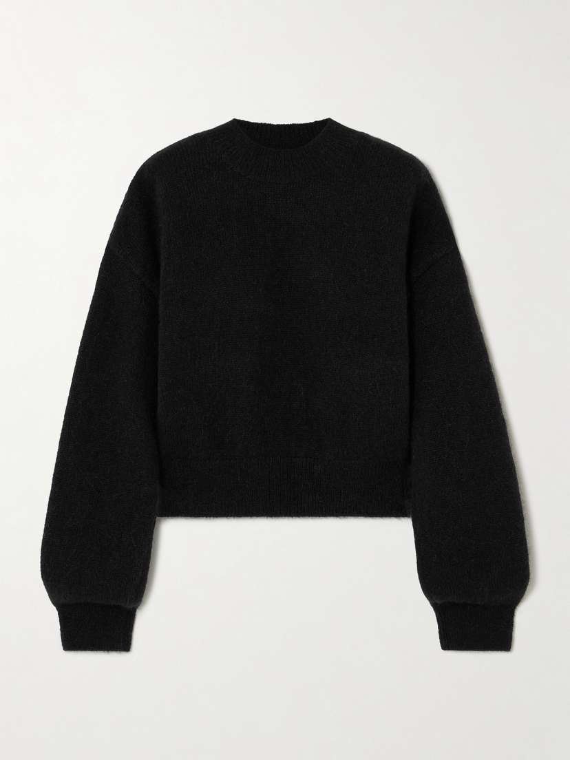 Jacquemus Intarsia-knit Alpaca-blend Sweater - xx large
