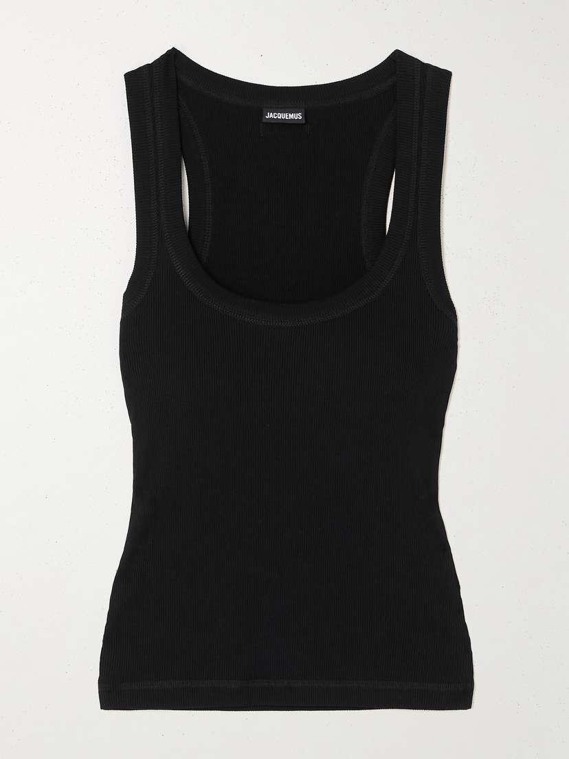 Jacquemus Ribbed Cotton-jersey Tank