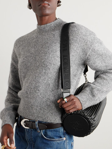Jacquemus Intarsia-knit alpaca-blend sweater