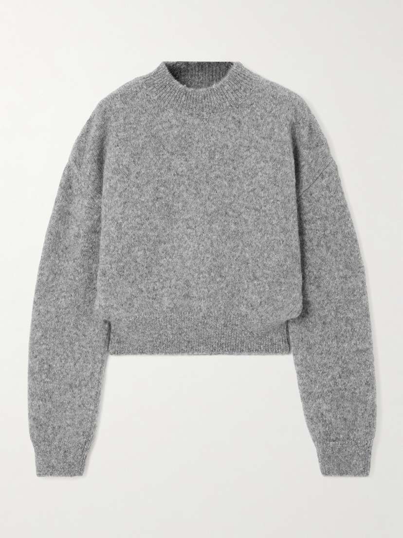 Jacquemus Intarsia-knit Alpaca-blend Sweater