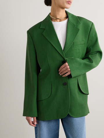 Jacquemus Titolo woven blazer