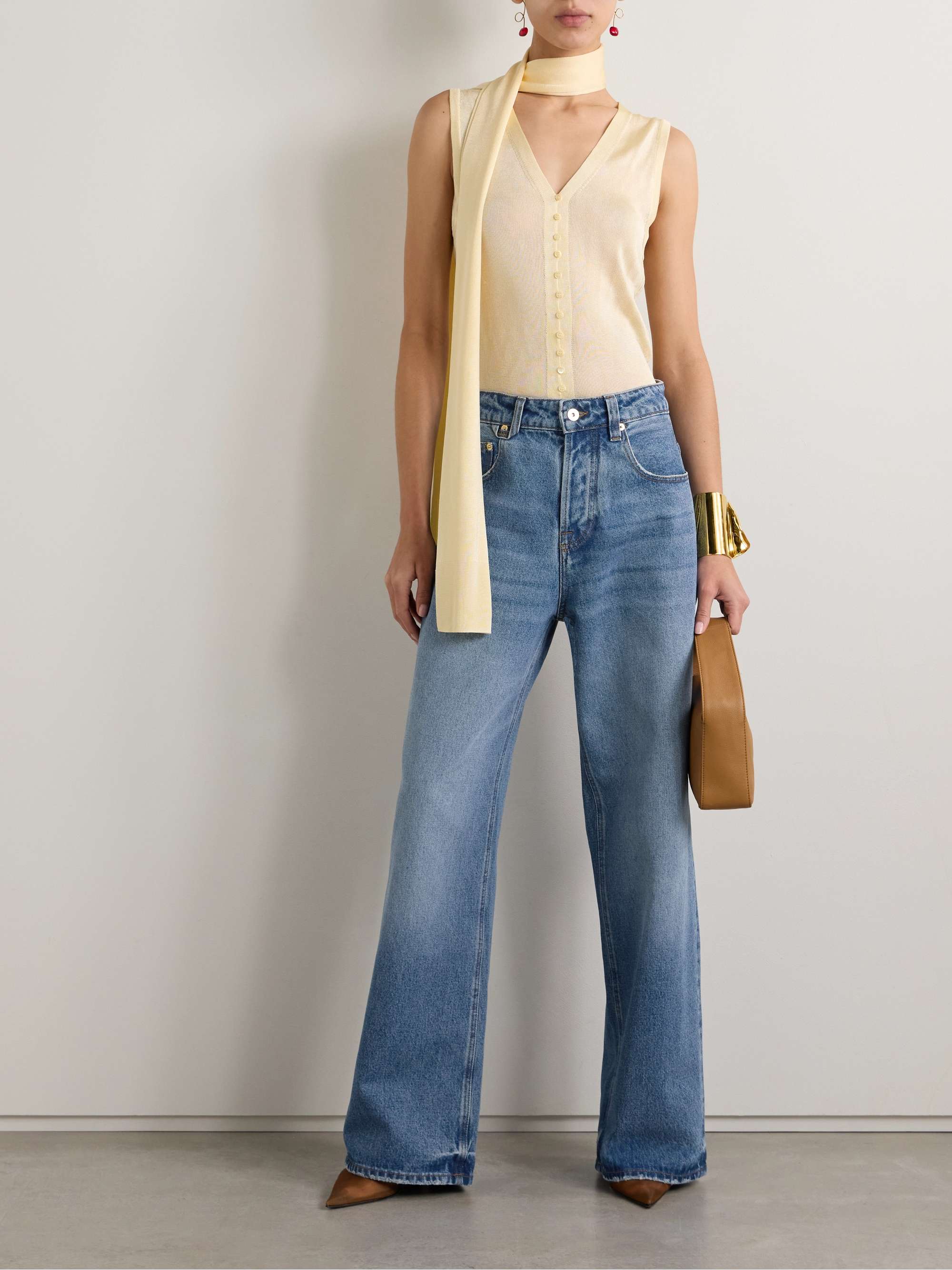 Jacquemus Le De Nîmes wide-leg Jeans | Blue | FARFETCH