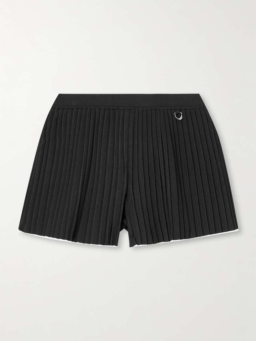 Jacquemus Plissé-jersey Shorts