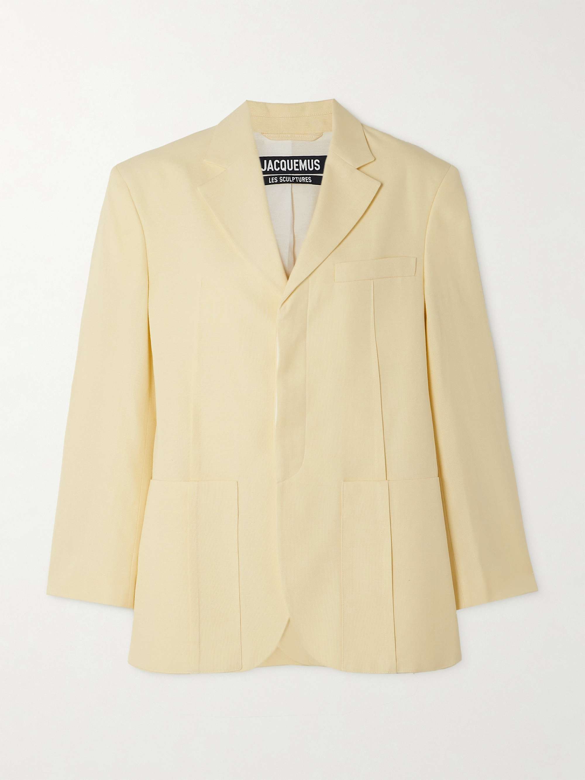 JACQUEMUS La Veste D'Homme woven blazer | NET-A-PORTER